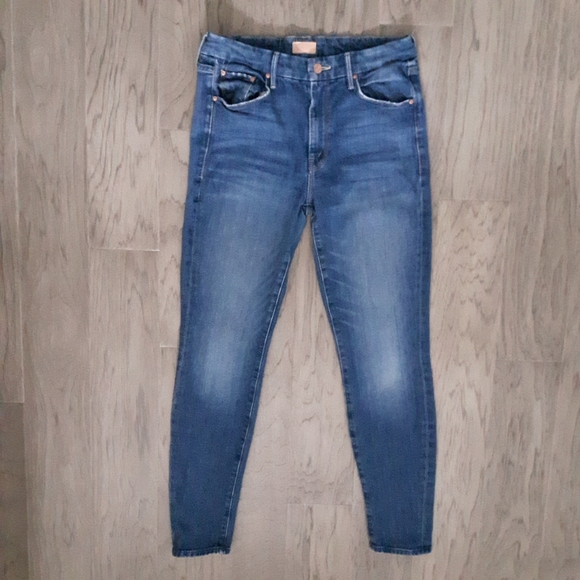 Mother Jeans THE LOOKER Where Is My Mind Distressed Wash Women 28 - Picture 1 of 16